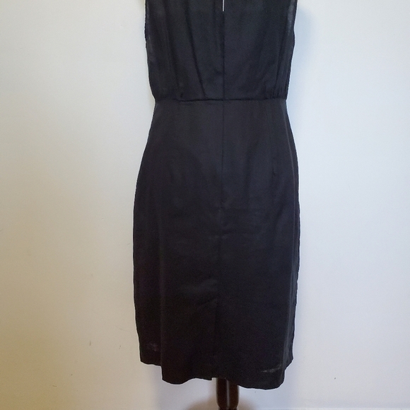 Anne Taylor LOFT Black Linen Dress - Picture 3 of 6